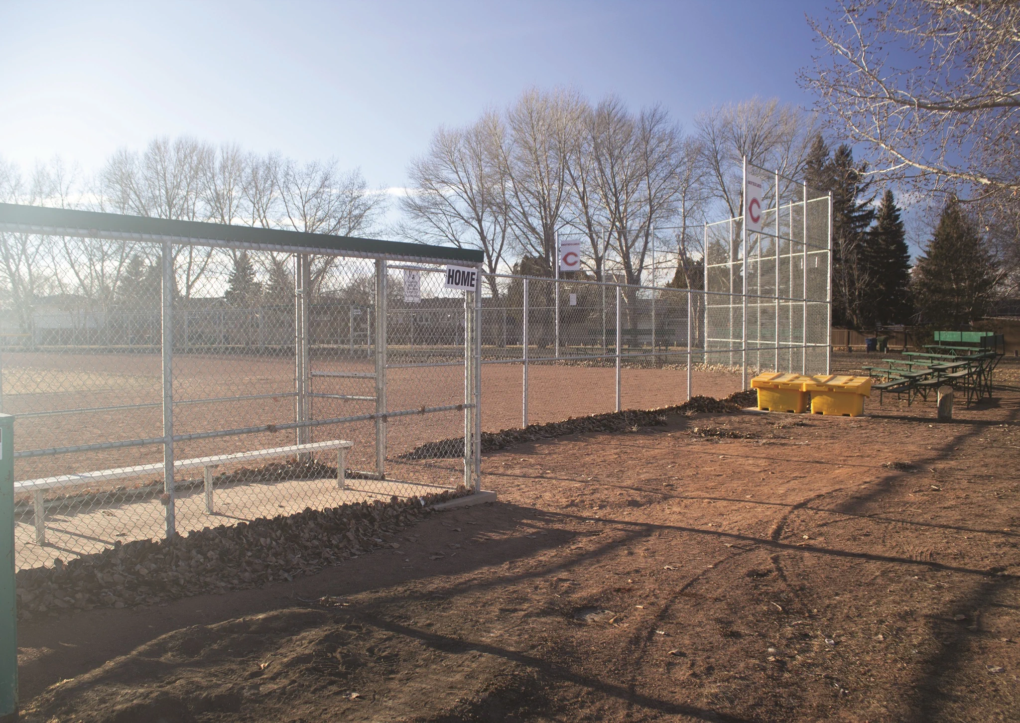Moose Jaw Minor Baseball field